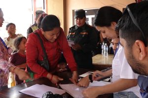 थापाथली र गैरीगाउँबाट विस्थापित ६८ परिवार महानगरको सम्पर्कमा