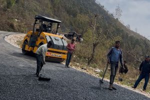 वडामै पहिलोपटक कालोपत्र सडक