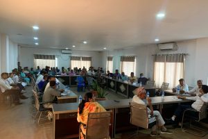 उर्लाबारीमा मासु पसल तथा फ्रेश  हाउस व्यवस्थापनबारे अन्तरक्रिया