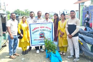 शान्ति युवा क्लब सातौँ वर्षमा प्रवेश