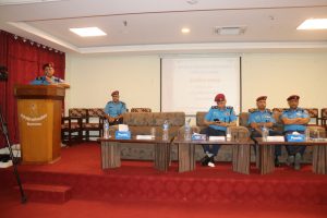 प्रस्तावित प्रहरी ऐन सम्वन्धमा प्रहरी कर्मचारीहरुसंग अन्तरक्रिया कार्यक्रम