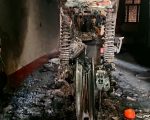 इलेक्ट्रिक स्कुटीमा आगलागी हुँदा एकै परिवारका चार जना गम्भीर