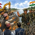 प्रधानमन्त्रीको अभिव्यक्तिपछि सुस्तामा तटबन्ध निर्माणमा अवरोध
