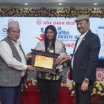 अरिहन्त मल्टिफाइबर्स सञ्चालक अश्विनी गोल्छालाई उद्योग संगठनको उच्च रोजगार सम्मान