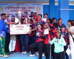 लुम्बिनी बुद्ध कप महिला क्रिकेटको उपाधि रुपन्देहीलाई
