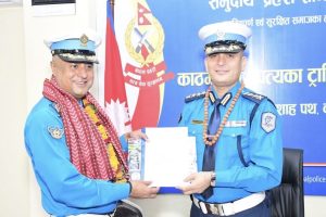 ट्राफिक प्रहरीमा नेतृत्व परिवर्तन : एसएसपी नवराज अधिकारी बिदाइ, एसएसपी सुरेश काफ्ले प्रमुखको जिम्मेवारीमा