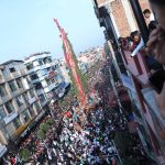 रातो मच्छिन्द्रनाथको रथ लगनखेलबाट तानेर जावलाखेल पुर्‍याइयो