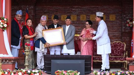 चलचित्र उधोगलाई आर्थिक बिकाससँग जोडन जरूरीः राष्ट्रपति