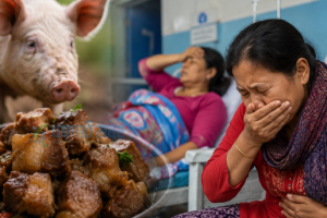 बंगुरको मासु खाँदा १६ जना बिरामी, अस्पतालमा भर्ना