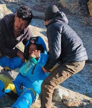 सगरमाथामा बेपत्ता शेर्पाको छ दिनपछि सकुशल उद्धार