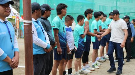 ङिम दोर्जि शेर्पा स्मृति गोल्ड कपको उपाधि कोङदे ‘टिम ए’ लाई