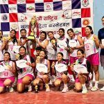 १०औं राष्ट्रिय खुला महिला बास्केटबलको उपाधि बूढानिलकण्ठलाई