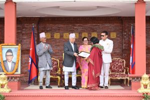 ‘मेरो प्यारो ओखलढुंगा…’ ले सिद्धिचरणलाई सदैव जिवित राख्योः राष्ट्रपति