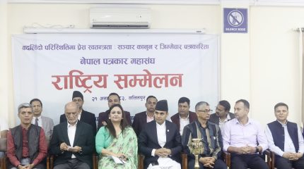 सञ्चारसम्बन्धी विद्यमान कानुनको पुनरावलोकन गर्न जोड
