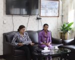 धर्नामा बसेकी विनु यादव र महिलामन्त्री वादीबीच भेटवार्ता