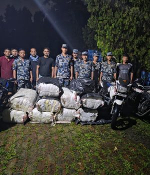 सीमाबाट १४ लाखभन्दा बढीको तस्करी सामान बरामद
