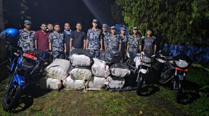 सीमाबाट १४ लाखभन्दा बढीको तस्करी सामान बरामद