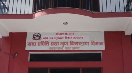 गुणस्तरहीन खाद्यान्न उत्पादन र बिक्री गर्ने ६२ उद्योगी व्यापारीविरुद्ध मुद्दा दायर