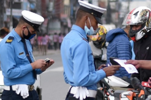 २४ घण्टामा ट्राफिक प्रहरीले गर्यो १ हजार ४५८ जनालाई कारबाही