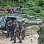 हेलिकप्टरमार्फत घाइतेको उद्धार