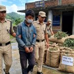 करिब १ सय ७५ किलो गाँजासहित धनकुटामा एकजना पक्राउ