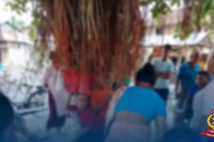 मोबाइल चोरीको आशंकामा दुई बालबालिकालाई मन्दिरमा बाँधेर यातना, दुई युवा पक्राउ