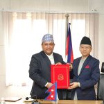 परराष्ट्रमन्त्री खनाल र सचिव राईबीच कार्यसम्पादन सम्झौता