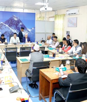 घरेलु श्रमलाई नियमन र औपचारिकरण गर्ने दिशामा मन्त्री यादव