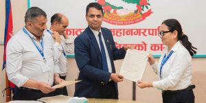 महानगरका विभागीय प्रमुखहरुसँग प्रमुख प्रशासकीय अधिकृतको कार्य सम्पादन सम्झौता