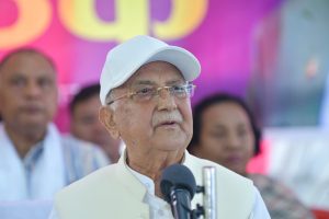 क्यान्टिनमा बसेर चिया-समोसा खाँदै पार्टी अध्यक्ष हटाउने कुरा गर्नु गम्भीर विषय हो: ओली
