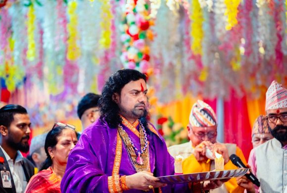 शान्ति र सामाजिक सद्भावका लागि संयमता अपनाउन विजय कृष्ण मूर्ती महाराजको आग्रह