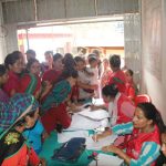 विकट क्षेत्रमा रोल्पाली चेली फाउन्डेसनको निःशुल्क स्वास्थ्य शिविर, ५०० बढी महिलाको स्वास्थ्य परीक्षण