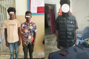 झापा गाउँपालिकामा लागूऔषधसहित तीन पक्राउ
