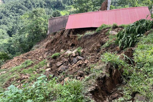 बागलुङमा विपद्ः आठ घरमा क्षति, ४० उच्च जोखिममा