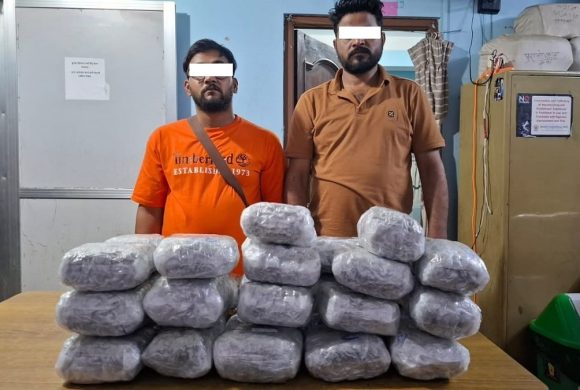 विमानस्थलमै लगेज छाडेर भाग्न खोज्ने दुई भारतीय पक्राउ, १८ केजी गाँजा बरामद