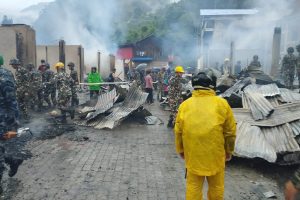 दोभान बजार आगलागी : १४ करोड ५६ लाख क्षति