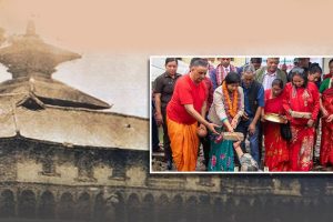 काठमाडौँ महानगरले नन्दीकेशर सत्तल पुनःनिर्माण गर्दै, लागत ८ करोड १६ लाख