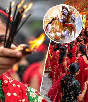 आज हरितालिका तीज पर्व मनाइदै