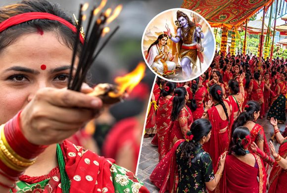 आज हरितालिका तीज पर्व मनाइदै