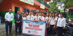 जेम्स इन्टरनेशनलका विद्यार्थीलाई बीमासम्बन्धी अभिमुखीकरण