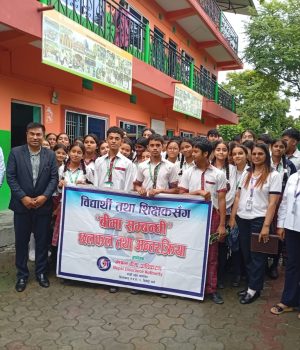 जेम्स इन्टरनेशनलका विद्यार्थीलाई बीमासम्बन्धी अभिमुखीकरण