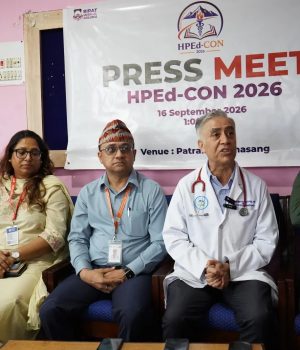 बिराट मेडिकल कलेजमा एचपीईडी–कन २०२६ राष्ट्रिय सम्मेलन हुँदै