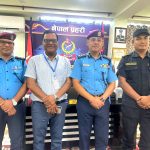 आर्या न्युरो हस्पिटलद्वारा मोरङ प्रहरीलाई दुई थान कम्प्युटर सहयोग