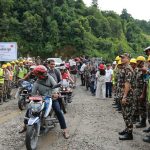 देवीघाटमा नेपाली सेनाले बनाएको तादी खोलाको एक्रो पुल सञ्चालनमा