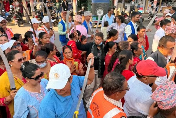पहाडी संस्कृति जोगाउन बुटवलमा सराय नाच