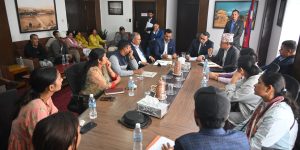 भोटेकोशी बाढीमा आफन्त गुमाएका परिवारलाई एक्लो महसुस नगर्न अर्थमन्त्री डा. वाग्लेको आग्रह