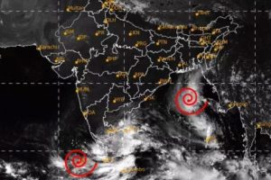 चक्रवात ‘अर्नब’को प्रभाव नेपालमा पनि पर्ने, विहिबारदेखि भारी वर्षाको सम्भावना