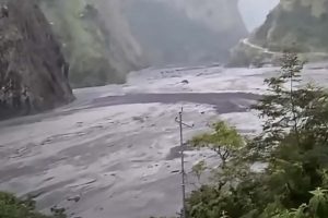 बूढीगण्डकीमा आइतबार बिहानै ठूलो बाढी