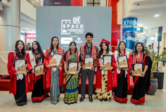 विजेतालाई पुरस्कार प्रदान गर्दै ‘स्पेस एण्ड डिजाइन एक्स्पो सिजन ६ र ७’ सम्पन्न
