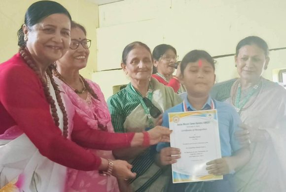 अम्बे मुरारी सेवा केन्द्र ले जलवायु परिवर्तनबारे विद्यार्थीलाई सात दिने प्रशिक्षण